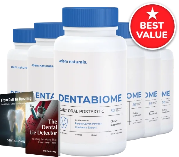 dentabiome official website: product package overview