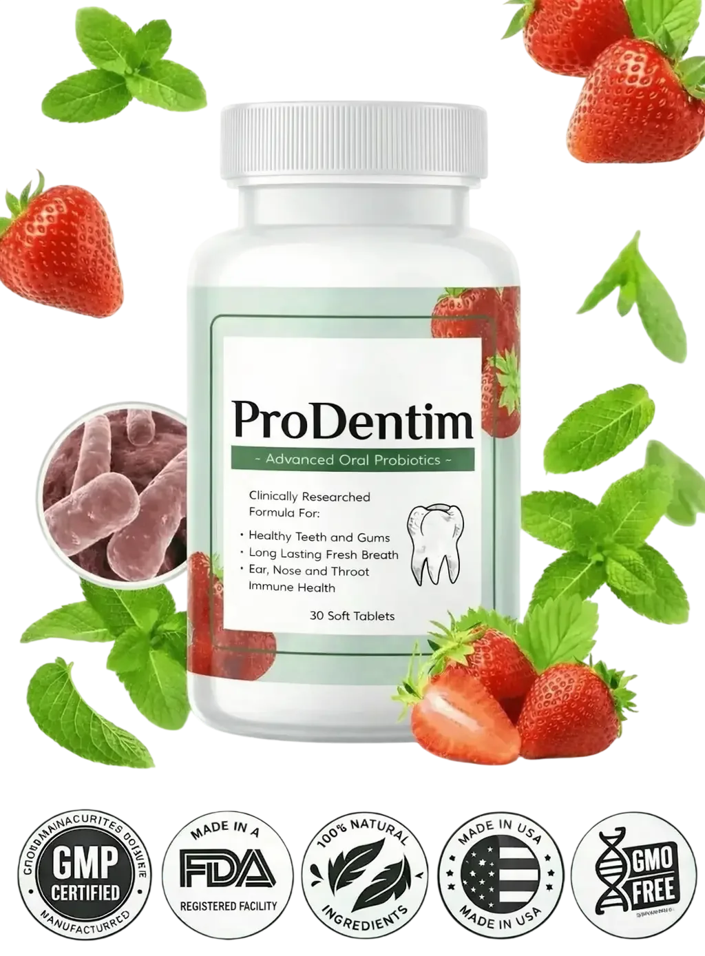 prodentim soft tablets vs capsules: product package overview